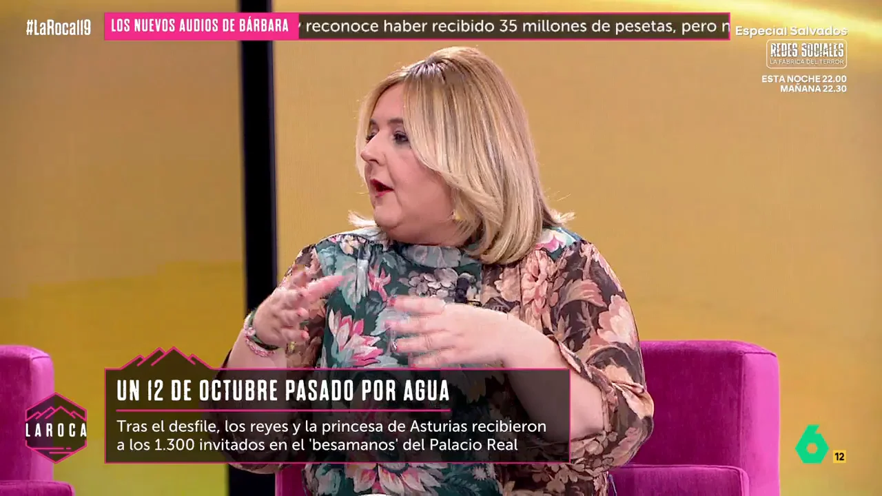 Pilar Vidal destaca el momento de la princesa Leonor con sus compañeros el 12 de octubre