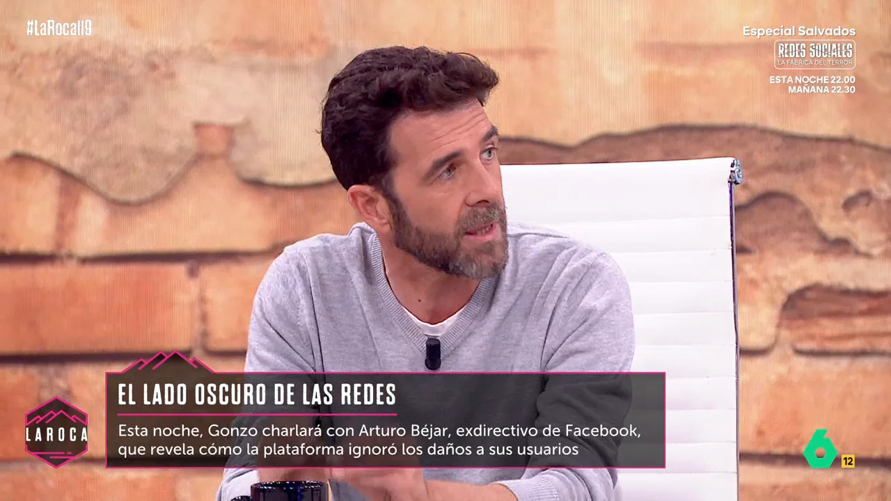 Gonzo, sobre el especial de redes sociales de Salvados: "Por primera vez tuve una reacción física escuchando algo"