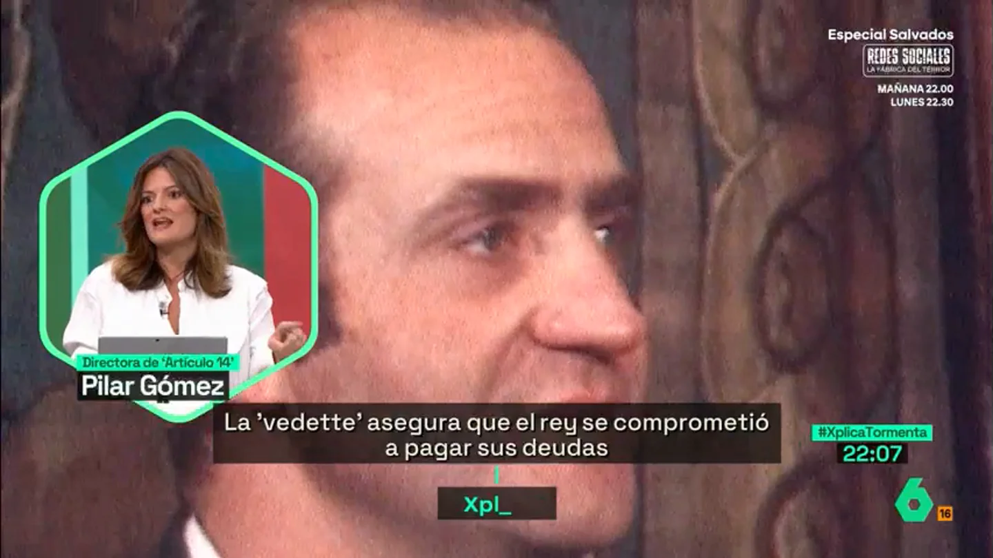 Pilar Gómez, sobre el rey emérito y Bárbara Rey Pilar Gómez, sobre el rey emérito y Bárbara Rey