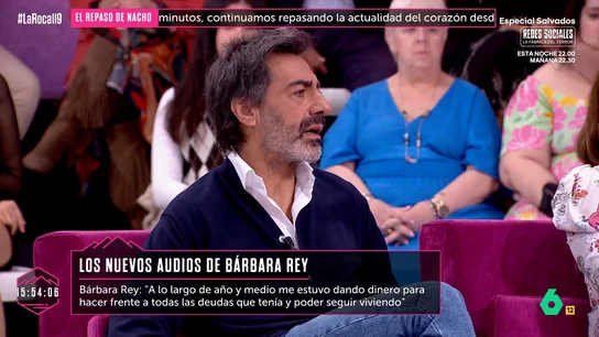 LA ROCA Juan del Val: "A Bárbara Rey le da igual si el dinero es del emérito o no"  LA ROCA Juan del Val: "A Bárbara Rey le da igual si el dinero es del emérito o no"