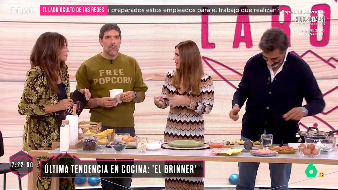 Nacho García, sobre las dotes culinarias de Juan del Val: "Es el aguacate peor cortado del mundo"