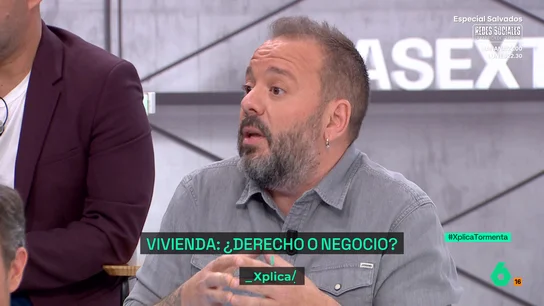 XPLICA Maestre: "No se puede permitir que alguien tenga cinco viviendas y viva a costa del trabajo de otro" XPLICA Maestre: "No se puede permitir que alguien tenga cinco viviendas y viva a costa del trabajo de otro"