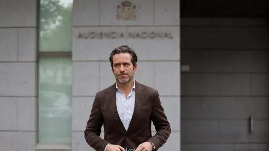 El portavoz del PP, Borja Sémper tras presentar este lunes en la Audiencia Nacional una querella contra el PSOE por el caso Koldo. El portavoz del PP, Borja Sémper tras presentar este lunes en la Audiencia Nacional una querella contra el PSOE por el caso Koldo.