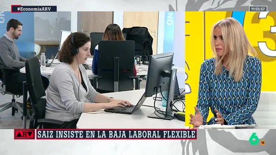 Afra Blanco, sobre la jornada laboral: "Cada vez que Garamendi habla de flexibilidad, se me ponen la piel de gallina" Afra Blanco, sobre la jornada laboral: "Cada vez que Garamendi habla de flexibilidad, se me ponen la piel de gallina"