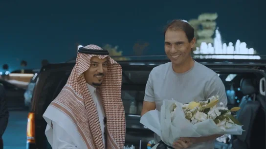 Rafa Nadal, en Arabia Saudí Rafa Nadal, en Arabia Saudí