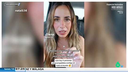 Una tiktoker explica la teoría que afirma que solo hay cuatro personas que son realmente compatibles contigo en el mundo Una tiktoker explica la teoría que afirma que solo hay cuatro personas que son realmente compatibles contigo en el mundo