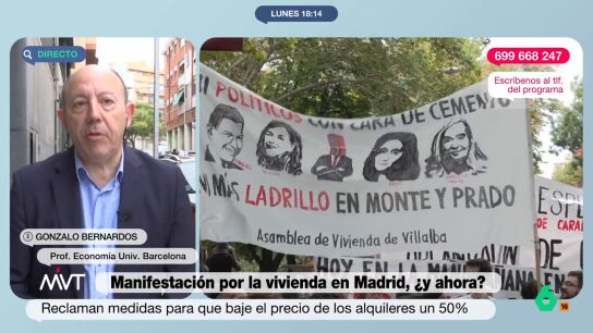 Gonzalo Bernardos: "Todas las medidas que se est&aacute;n tomando sobre la vivienda est&aacute;n dirigidas a ganar votos"
