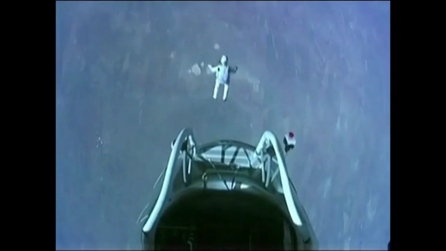 El salto desde la estratosfera de Felix Baumgartner en 2012 El salto desde la estratosfera de Felix Baumgartner en 2012