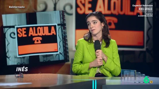 Inés Rodríguez, a Wyoming: "Busco piso que valga menos de 500 euros porque soy proletaria, a ver si me pagas más" Inés Rodríguez, a Wyoming: "Busco piso que valga menos de 500 euros porque soy proletaria, a ver si me pagas más"