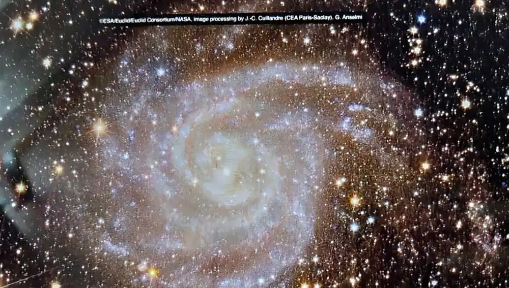 Una imagen recogida por Euclid Una imagen recogida por Euclid