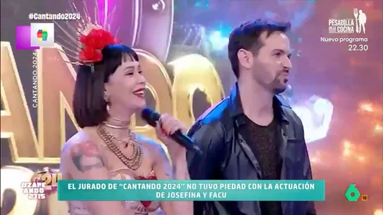 Así es la 'brutal' valoración a un dúo en un concurso musical argentino: "Qué feo todo, no pegaron una nota" Los concursantes no lograron interpretar con mucho acierto el tema que habían escogido para concursar y el jurado no dudó en manifestar su desagrado.