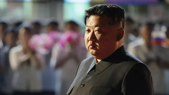 Fotografía de archivo del líder norcoreano, Kim Jong-un Fotografía de archivo del líder norcoreano, Kim Jong-un