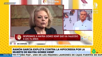 Ramón García, a los que se llaman amigos de Mayra Gómez Kemp: "¿Dónde estabais? ¿Por qué murió sola?"