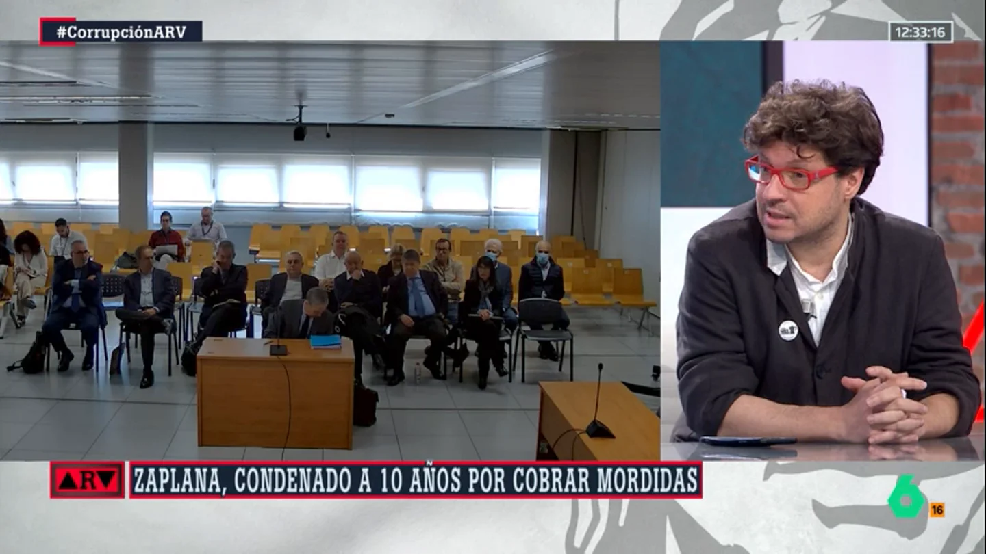ARV-Fernando Berlín, tras la condena a Zaplana: "Puede que sea retrato de otro tiempo, pero la indiferencia se sigue extendiendo" ARV-Fernando Berlín, tras la condena a Zaplana: "Puede que sea retrato de otro tiempo, pero la indiferencia se sigue extendiendo"