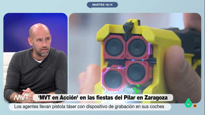 "La clave va a ser si la van a poder utilizar", comenta Gonzalo Miró en este vídeo sobre las 3.500 pistolas táser, junto con cámaras para grabar, que se van a repartir entre los coches de la Policía Nacional.