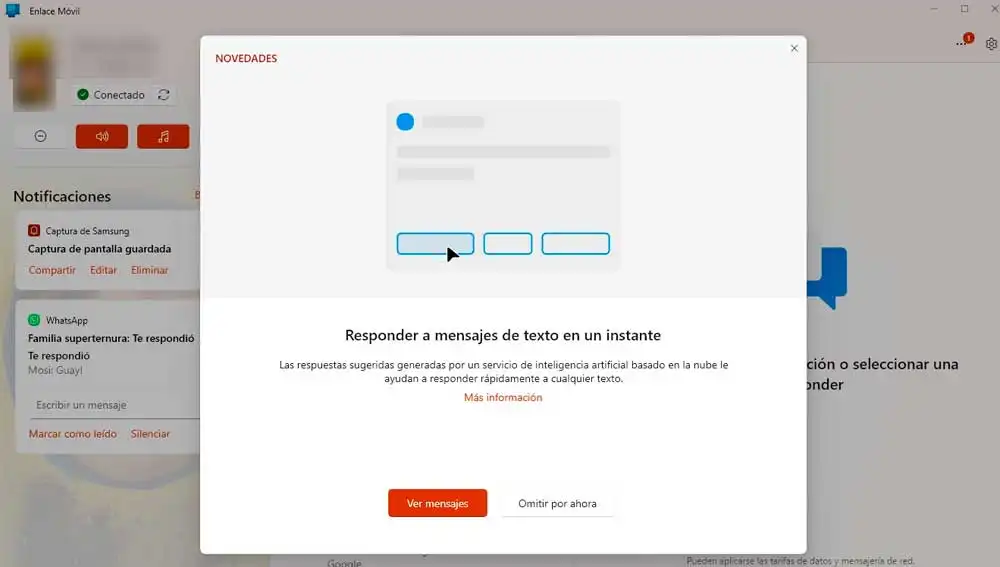 La IA nos ayuda a responder a nuestros mensajes La IA nos ayuda a responder a nuestros mensajes