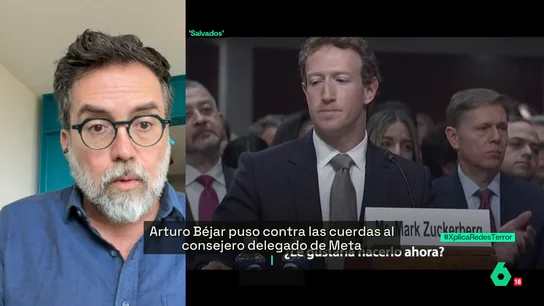 XPLICA | ¿Cuál es la situación de Arturo Béjar tras denunciar a Meta? El exdirectivo responde en laSexta Xplica: "Cuando uno hace lo que yo hice las compañías no quieren acercarse" XPLICA | ¿Cuál es la situación de Arturo Béjar tras denunciar a Meta? El exdirectivo responde en laSexta Xplica: "Cuando uno hace lo que yo hice las compañías no quieren acercarse"