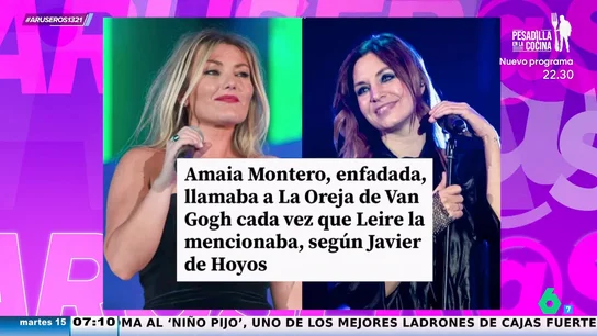 Amaia Montero podría haber firmado un concierto con 'La Oreja de Van Gogh' en 2025 Amaia Montero podría haber firmado un concierto con 'La Oreja de Van Gogh' en 2025