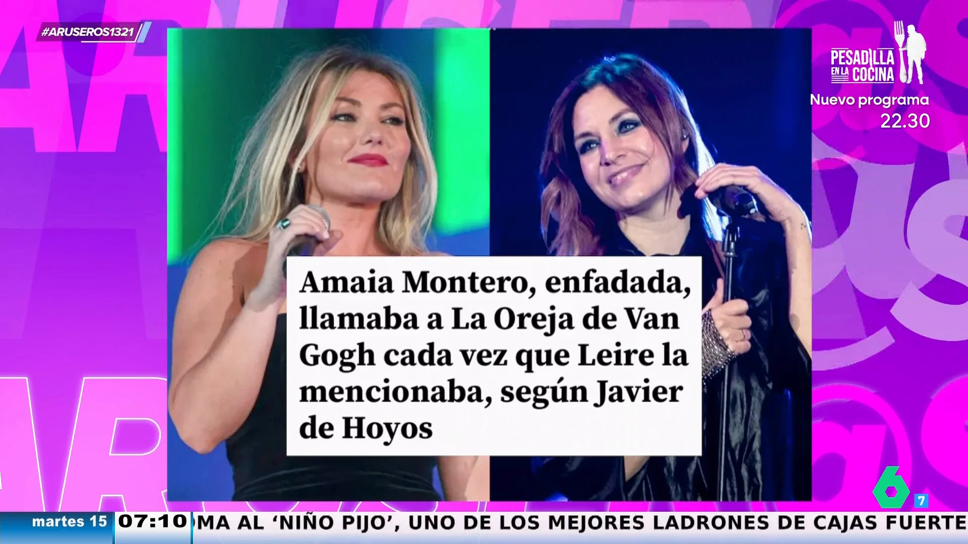 Amaia Montero podría haber firmado un concierto con 'La Oreja de Van Gogh' en 2025