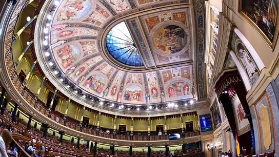 Imagen panorámica del Congreso de los Diputados  Imagen panorámica del Congreso de los Diputados