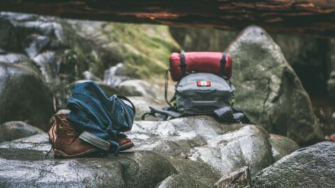 Mochilas en montaña