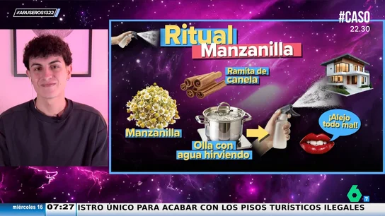 Jabifus muestra cómo alejar las malas vibraciones del hogar con el sencillo ritual de la manzanilla Jabifus muestra cómo alejar las malas vibraciones del hogar con el sencillo ritual de la manzanilla