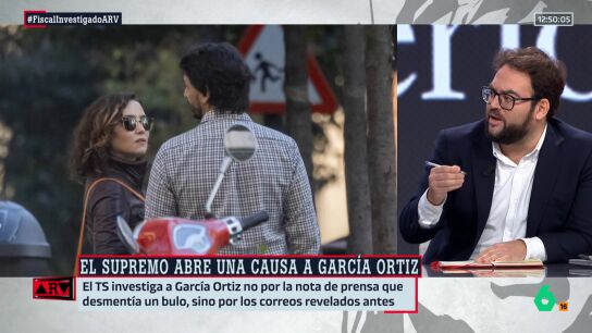 ARV- Monrosi, tras la imputaci&oacute;n al fiscal general: "Empiezo a pensar que Ayuso y su jefe de gabinete son las personas m&aacute;s listas"