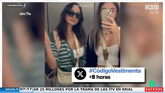 Una aerolínea estadounidense echa a dos jóvenes del avión por su vestimenta: llevan un crop top Una aerolínea estadounidense echa a dos jóvenes del avión por su vestimenta: llevan un crop top