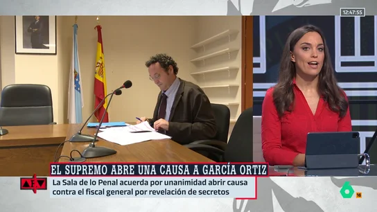 ARV-Marta García Aller califica de "gravísimo" que el fiscal general esté imputado: "Conviene no mezclar cosas" ARV-Marta García Aller califica de "gravísimo" que el fiscal general esté imputado: "Conviene no mezclar cosas"
