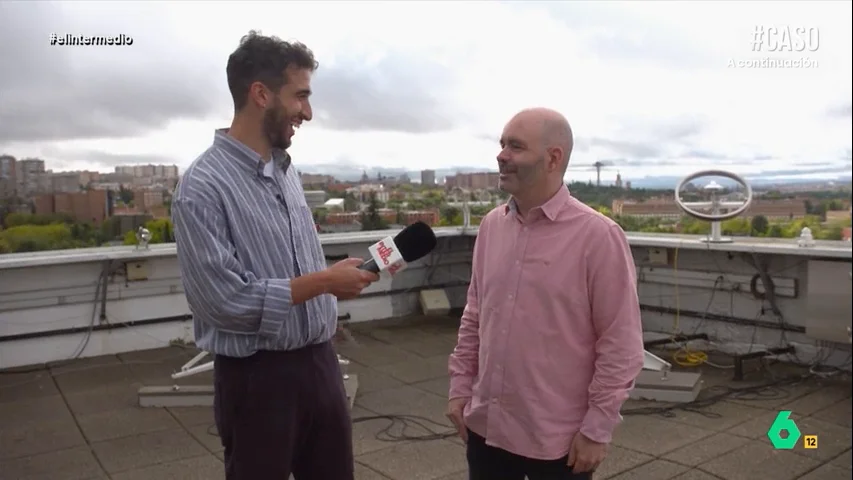 El reportero ha intentado interpretar uno de los mapas de la Agencia Estatal de Meteorología e incluso se anima con un test de términos meteorológicos. 