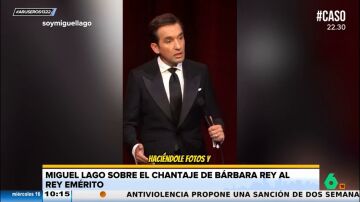 Miguel Lago, sobre el rey Juan Carlos y Bárbara Rey: "Si llega a estar en casa con Sofía no le graban"