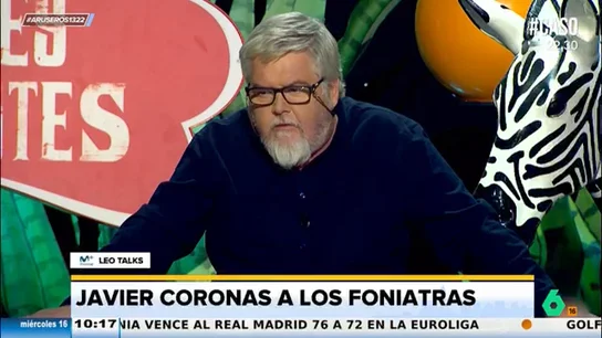 Javier Coronas, a los foniatras: "Son gente que se hubiese dedicado a cantar pero no saben" Javier Coronas, a los foniatras: "Son gente que se hubiese dedicado a cantar pero no saben"
