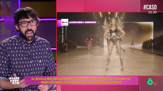 Quique Peinado se 'compara' con los ángeles de Victoria's Secret: "A mí me pones alas y parezco Curro, de la Expo 92" Nueva York se llenó de ángeles gracias al desfile de la mítica firma de lencería al que no faltaron alguna de las modelos más conocidas del momento.