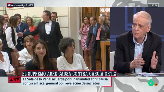 ARV-Cembrero señala que cree que García Ortiz "debería dimitir": "Esto empaña la imagen de la Fiscalía" ARV-Cembrero señala que cree que García Ortiz "debería dimitir": "Esto empaña la imagen de la Fiscalía"