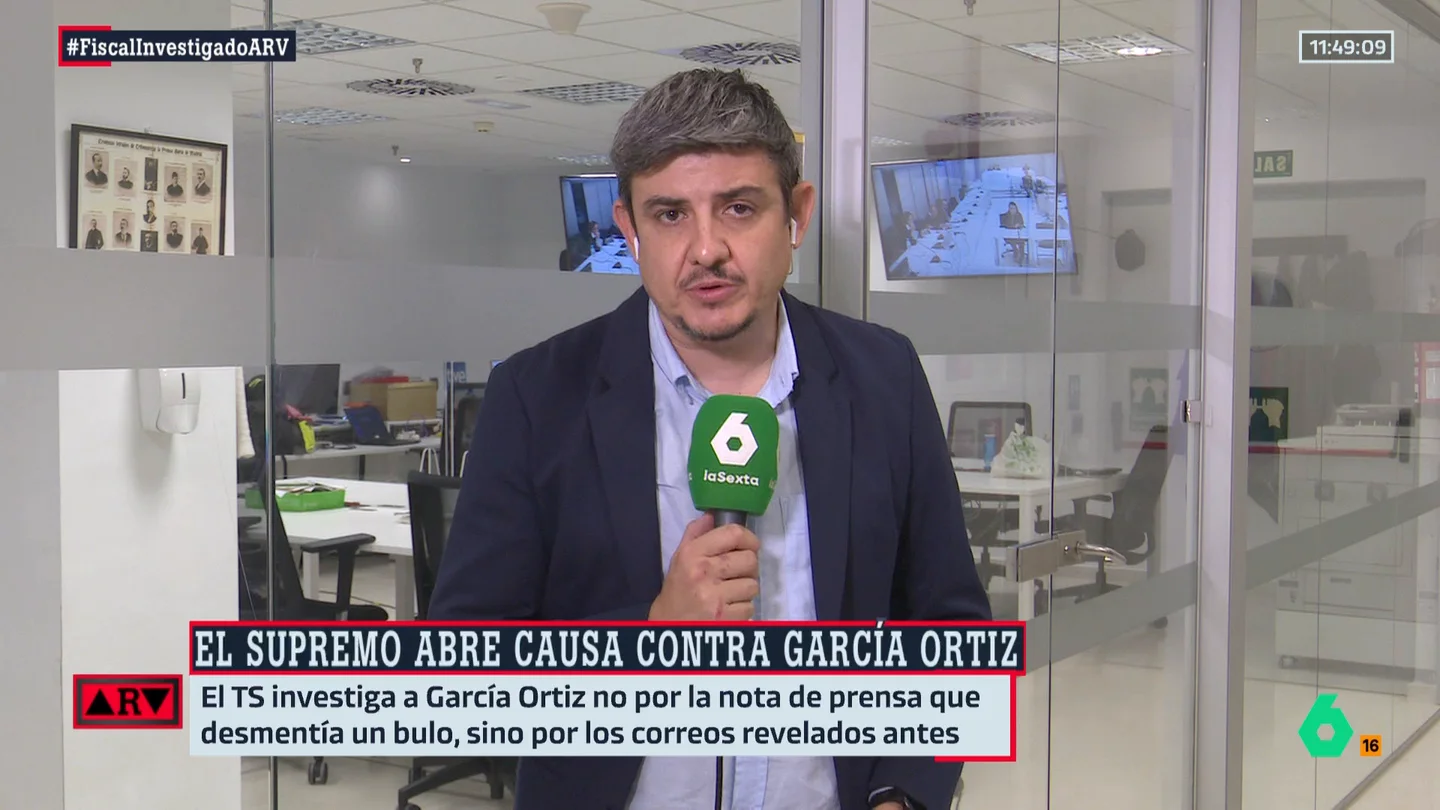 Pérez Medina, tras la causa contra el fiscal: "Si los periodistas nos acogemos al secreto profesional, va a ser complicado saber quién filtró el correo" Pérez Medina, tras la causa contra el fiscal: "Si los periodistas nos acogemos al secreto profesional, va a ser complicado saber quién filtró el correo"