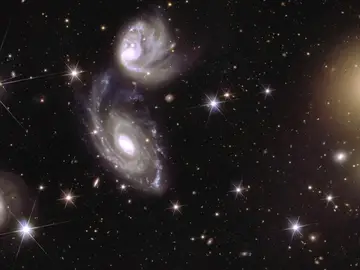 Área del mosaico publicado por el telescopio espacial Euclid de la ESA Área del mosaico publicado por el telescopio espacial Euclid de la ESA