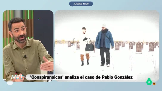 Jokin Castellón, sobre la tapadera de Pablo González: "Usaba su papel de periodista para ser espía" El periodista colaboró con laSexta y se intercambió varios audios con compañeros de la cadena. El programa emitirá varios de estos audios en los que se muestra, por ejemplo, como usaba su profesión para acceder a instalaciones de alta seguridad.