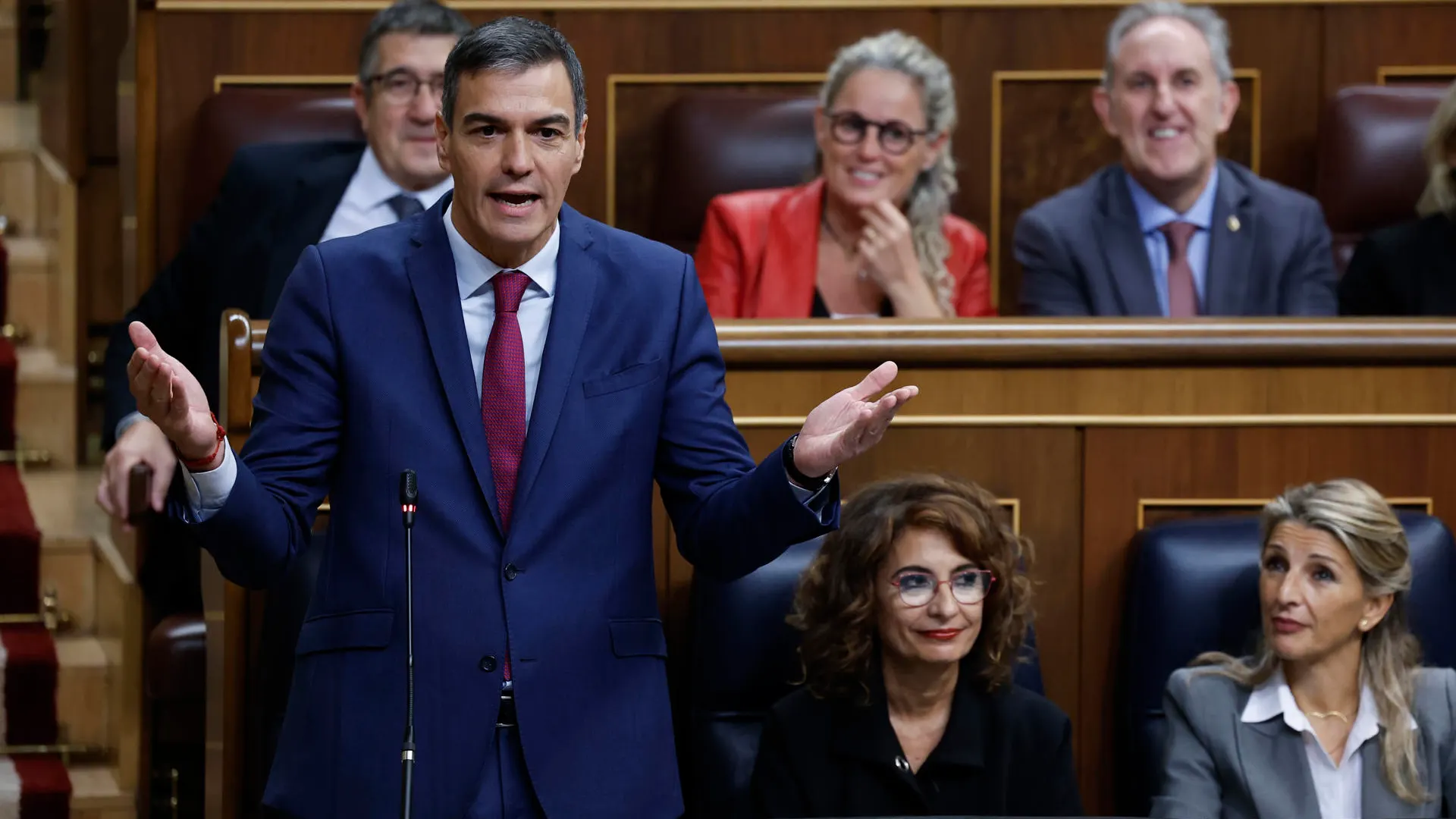 Pedro Sánchez muestra su apoyo a Marlaska