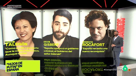 Ponemos caras y nombres a los voceros de Putin en España Ponemos caras y nombres a los voceros de Putin en España