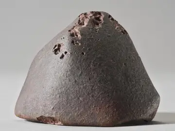 Restos de un meteorito Restos de un meteorito