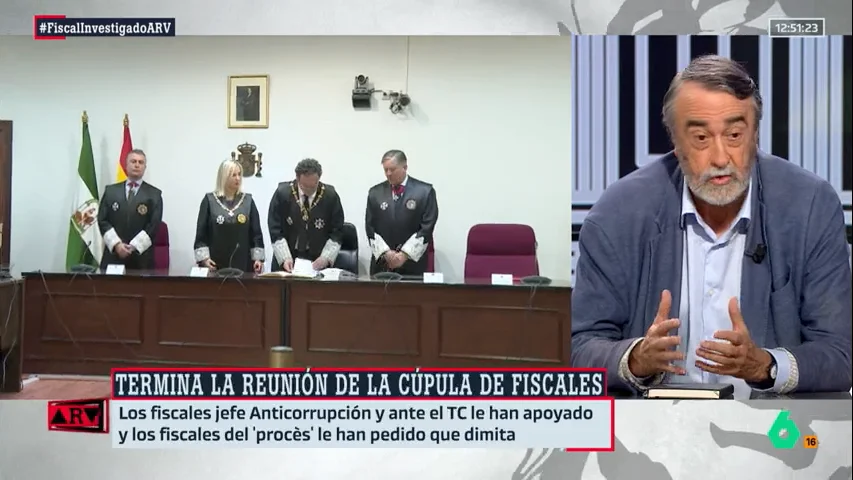 ARV-Cuartango, sobre la causa abierta al fiscal general: "Va a ser complejo demostrar que él lo filtró"