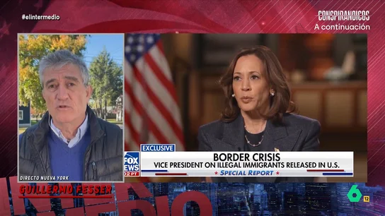 Guillermo Fesser, analiza los últimos sondeos de las elecciones en EEUU: "El efecto Kamala se ha desinflado" El corresponsal indica que los sondeos están muy ajustados y que algunas encuestas que la daban ganadora ahora dan a Trump los siete estados donde están los votantes indecisos.