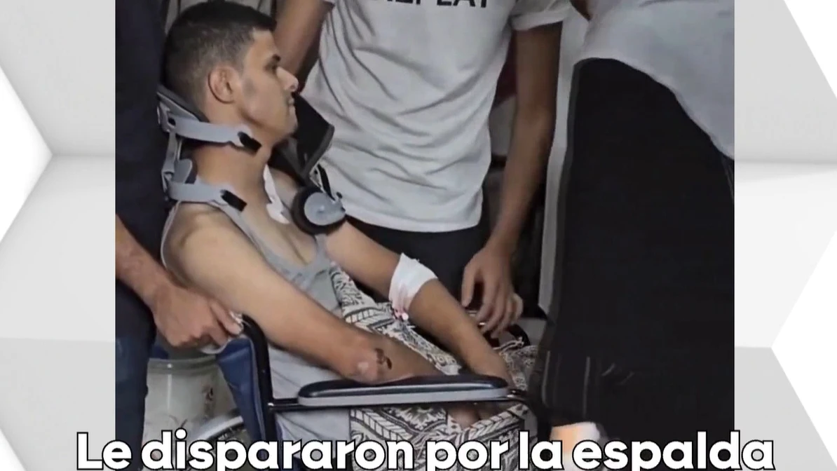 Periodista palestino tiroteado por Israel