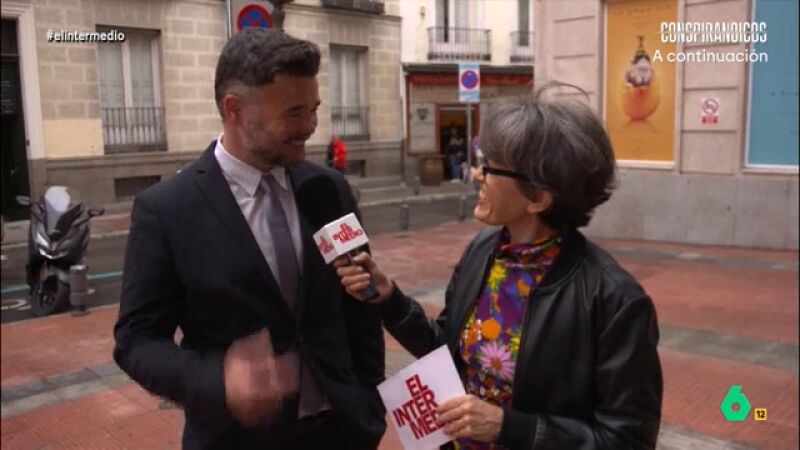 Gabriel Rufián desvela cuál es su sitio preferido para dormir: "Cerca del baño, soy bastante meón"