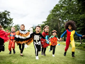 Niños disfrazados para Halloween Niños disfrazados para Halloween