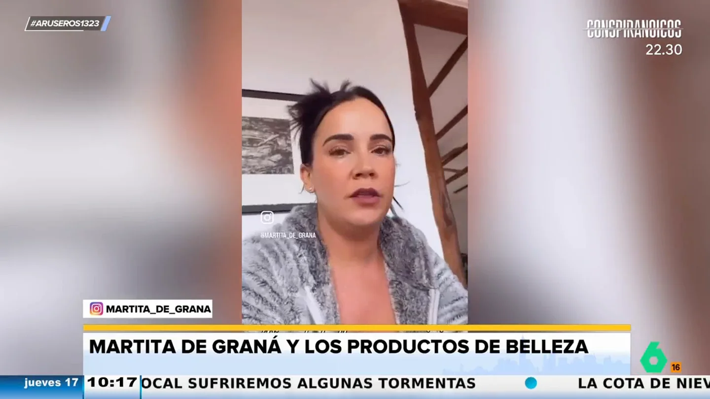 Martita de Graná, sobre los productos de belleza:"'Skincare', maquillaje...,¡nos vamos a volver locos!" Martita de Graná, sobre los productos de belleza:"'Skincare', maquillaje...,¡nos vamos a volver locos!"
