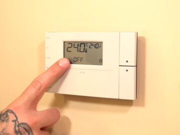 ¿Cuál es la temperatura que debe alcanzar tu casa antes de encender la calefacción?