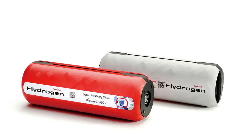 Cartuchos portátiles de hidrógeno de Toyota Cartuchos portátiles de hidrógeno de Toyota