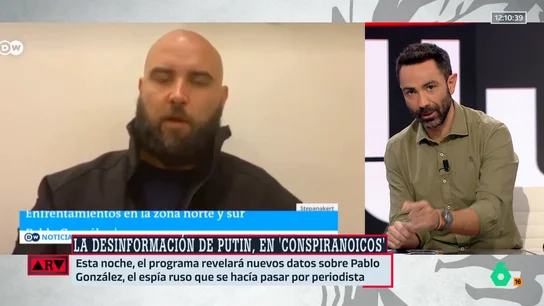 Conspiranoicos revelará nuevos datos sobre el espía Pablo González: "Vamos a dar pistas de cómo operaba" Conspiranoicos revelará nuevos datos sobre el espía Pablo González: "Vamos a dar pistas de cómo operaba"