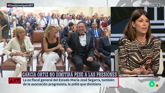 ARV-Ainhoa Martínez critica la decisión de García Ortiz: "Le está haciendo un daño irremediable a la institución" ARV-Ainhoa Martínez critica la decisión de García Ortiz: "Le está haciendo un daño irremediable a la institución"